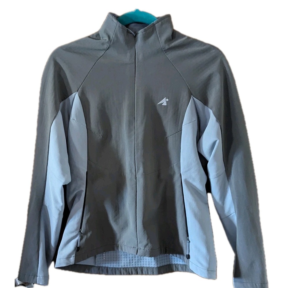 Women's Full Zip Jacket Eastern Mountain Sports Medium Softshell Hiking Casual